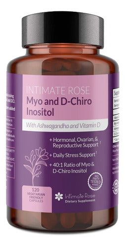 Wholesome Story Myo-inositol 40:1, 120 Capsules + Ashwagandha & Vitamin D 0