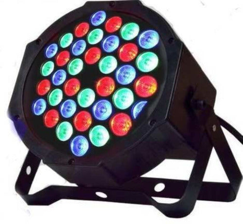 Proton Led Par 36 Led Alta Luminosidad Rgb 4