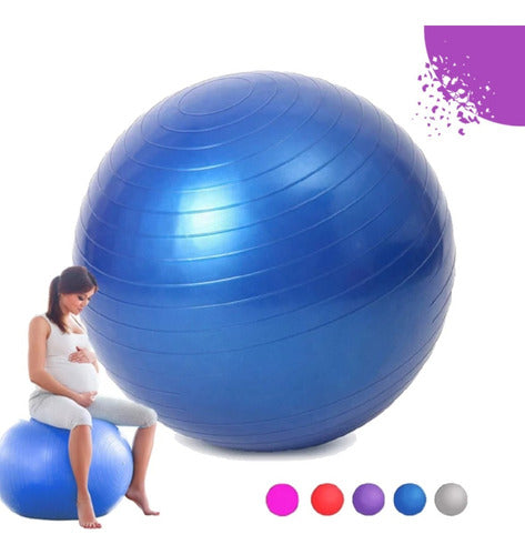 KRV Pelota Esferodinamia 55 Pilates Yoga Rehabilitación Fitball 0