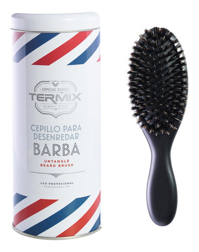 Termix Official Barber Beard Brush Cepillo Madera Pelo 6c 0