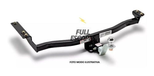 Full Escapes Front Hitch for Toyota Hilux 2005 1