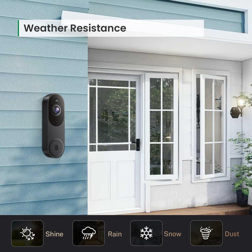 GridTera Wireless Video Doorbell Camera with AI and Night Vision 4