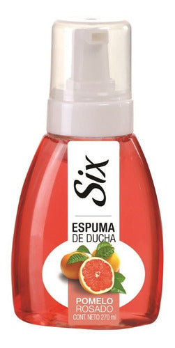 Espuma De Ducha Pomelo Rosado 270 Ml Six 0