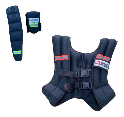 Neoprene Weighted Vest 10 Kg + Ankle Weight 2 Kg Set 0