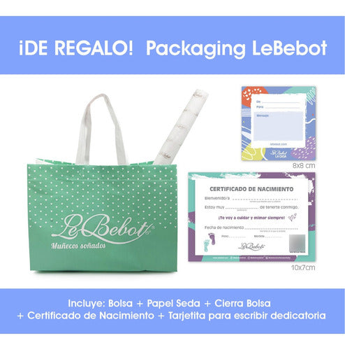 LeBebot Kit Bebote Hincha + Silla De Comer Juguete Regalo 1