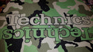 Technics Camuflado Slipmat Paño Para Bandejas Material Latex 4