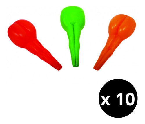 Maraca Cola X 10 Nalgas Colores Cotillon Carioca 1