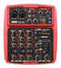 Consola Mixer Novik Nvk-i06bt 6 Canales Bluetooth Usb 3