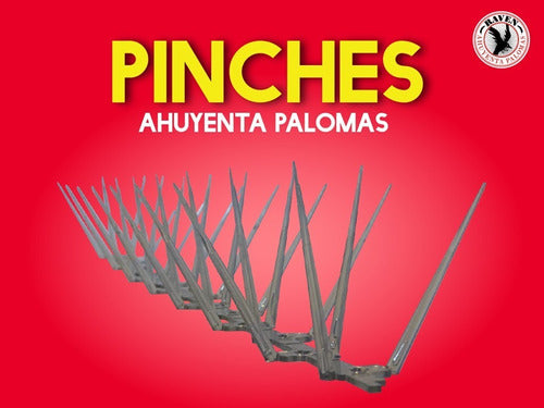 Anti Palomas Pinchos Raven X 4 Metros Lineales 1