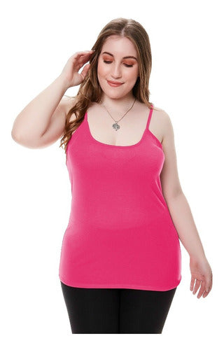 Sleeveless Modal Lycra Tank Top XL-XXXL Various Colors 37