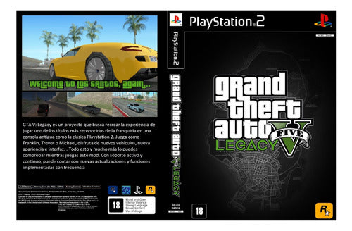 GTA 5 Legacy Edition for PS2 Physical Ultimate Version! 2