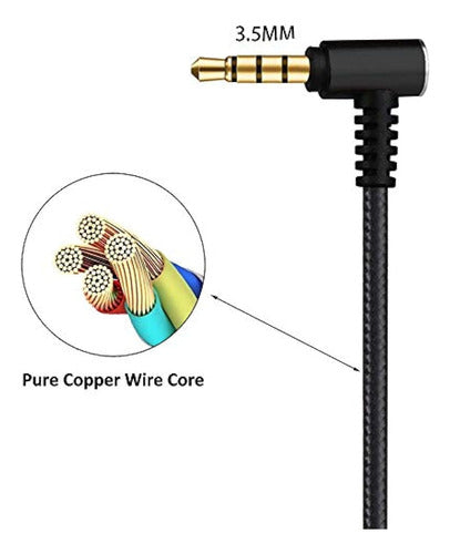 Cable De Audio De Repuesto Actualizado Vcddom Para Steelseri 4