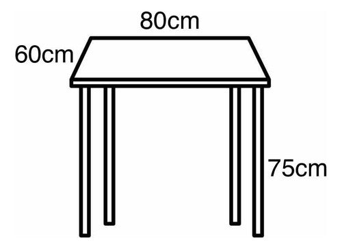 Mesa Bar Mesa Para Restaurante, Bar De Madera Y Hierro 3