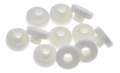 Plastic Skate Wheels Spacers Bushings x8 Units 0