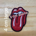 Parche Aplique Bordado Pega Con Plancha Rolling Stones X 3u 1