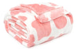 Lightweight Soft Pink Fleece Blanket 0