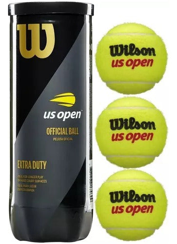 Wilson US Open Tennis Ball Tube X3 0