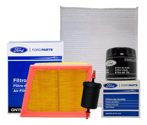 Ford Kit 4 Filtros Completo Ecosport 1.5 Dragon Original 0