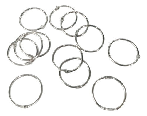 Ezco Metal Rings for Binders 35 Mm X 12 Units 0