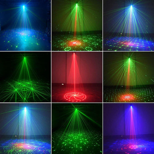 Proyector Luces Led Fiestas Decoracion Discotecas Cumpleaños 2