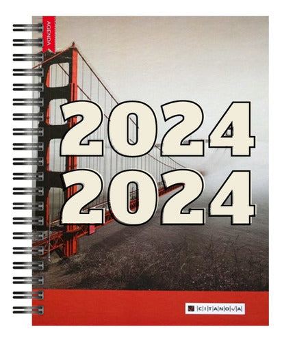 Agenda Citanova Centenario 2022 Diaria Espiral Urbano 16x23 0