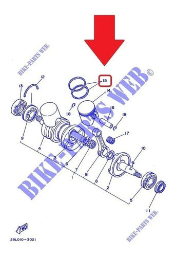 Juego De Aros Std Yamaha Banshee Orig Stinger Motos 1