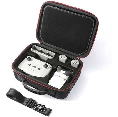 N-brand Hard Travel Carrying Case Compatible With Dji Mini 2 Fly More Combo And Its Accessories 0