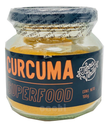 Cúrcuma Super Alimento Terra Verde 100gr 0