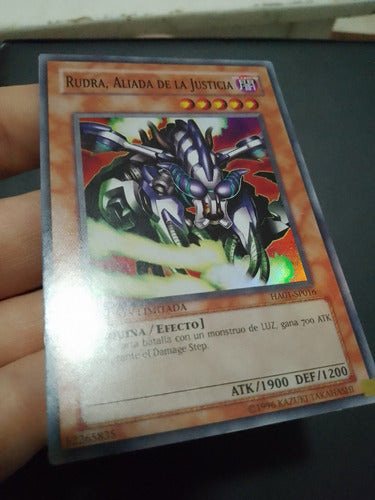 Rudra Aliada De La Justicia Ha01-sp016 Yu Gi Oh! Maxgamessm 1