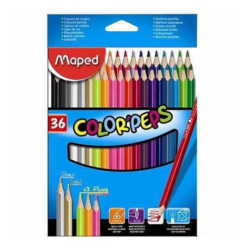 Maped Color Peps Star 36 Color Pencils 0