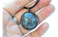 Metatron Pendant Orgonite Necklace with Turmaline and Pyrite 6