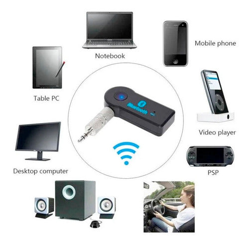 Adaptador Universal Receptor Bluetooth Con Bateria 1