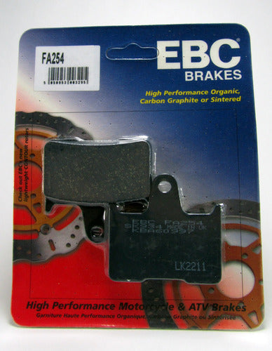 EBC Pastilla Freno FA254 Honda VT 750 C2SA/C2SB Shadow 10-12 1