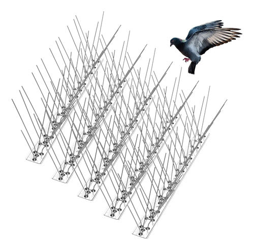 RAST Stainless Steel Bird Repellent Spikes - 5 Meters 0