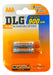 DLG Rechargeable AAA Battery X2 (900mAh) 0