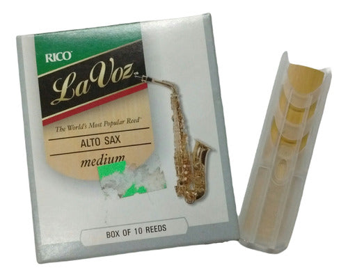 Rico La Voz Rjc10md Medium Caña Para Saxo Alto (unidad) 0