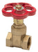 F&V 1" Brass Locking Valve 0