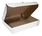 Donut Box Don1 X 10 Units White Wood Packaging 10