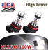 2 X H8 Blanco Hid H11 100w Alta Potencia Led Niebla 2323 Foc 2