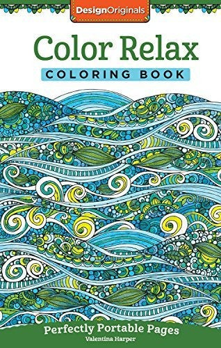 Color Relax Coloring Book Perfectly Portable Pages - Book : Color Relax Coloring Book Perfectly Portable Pages..