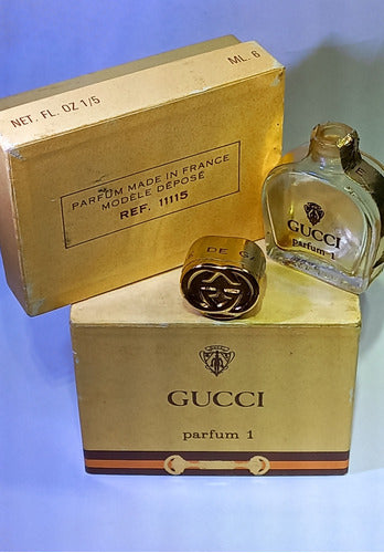 Miniatura Mini Perfume Gucci Parfum Nro 1 Antiguo 6ml / 1974 4