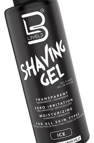 Level 3 Shaving Gel Ice 500ml 4