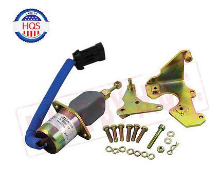 Combustible Cierre Solenoide Kit Para 94-98 5.9l Dodge Diese 2