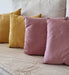 Stain-Resistant Synthetic Corduroy Pillow Cover 60 x 60 Washable 1