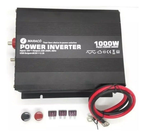 Power Inverter 12V to 220V 1000W USB 0