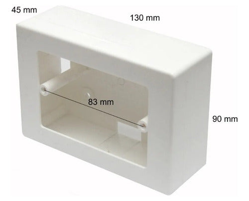 Padilum External Cable Channel Frame 10x5cm Taad 1