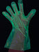 Pack of 10 Fluorescent Nylon Gloves by Carioca Cotillón - UV Light Glow 6