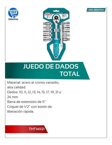 Total Juego Dados Criquet Llave + 11 Dados Prof Tvirtual 4