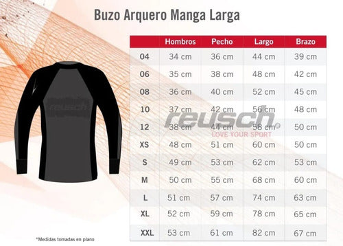 Reusch Adult Goalkeeper Jersey Long Sleeve Match 1