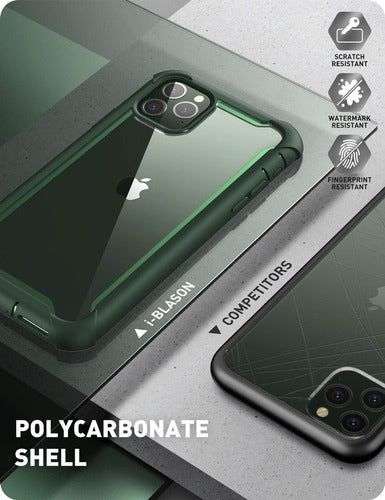 i-Blason Compatible iPhone 11 Pro Case Cover All. In Green. 3